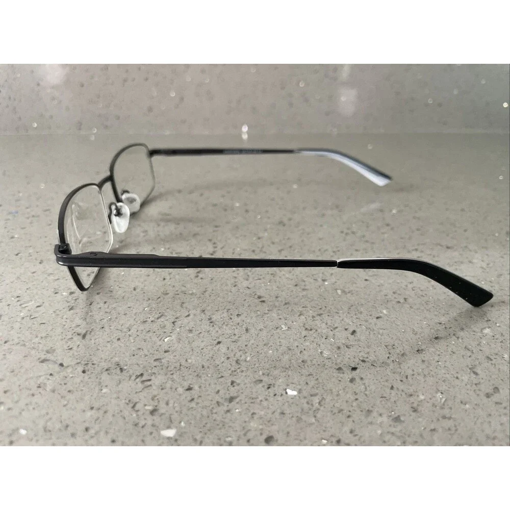 Eyebuydirect Chistopol 52-19-140 C1 Black Metal Eyeglasses FRAMES ONLY rectangle